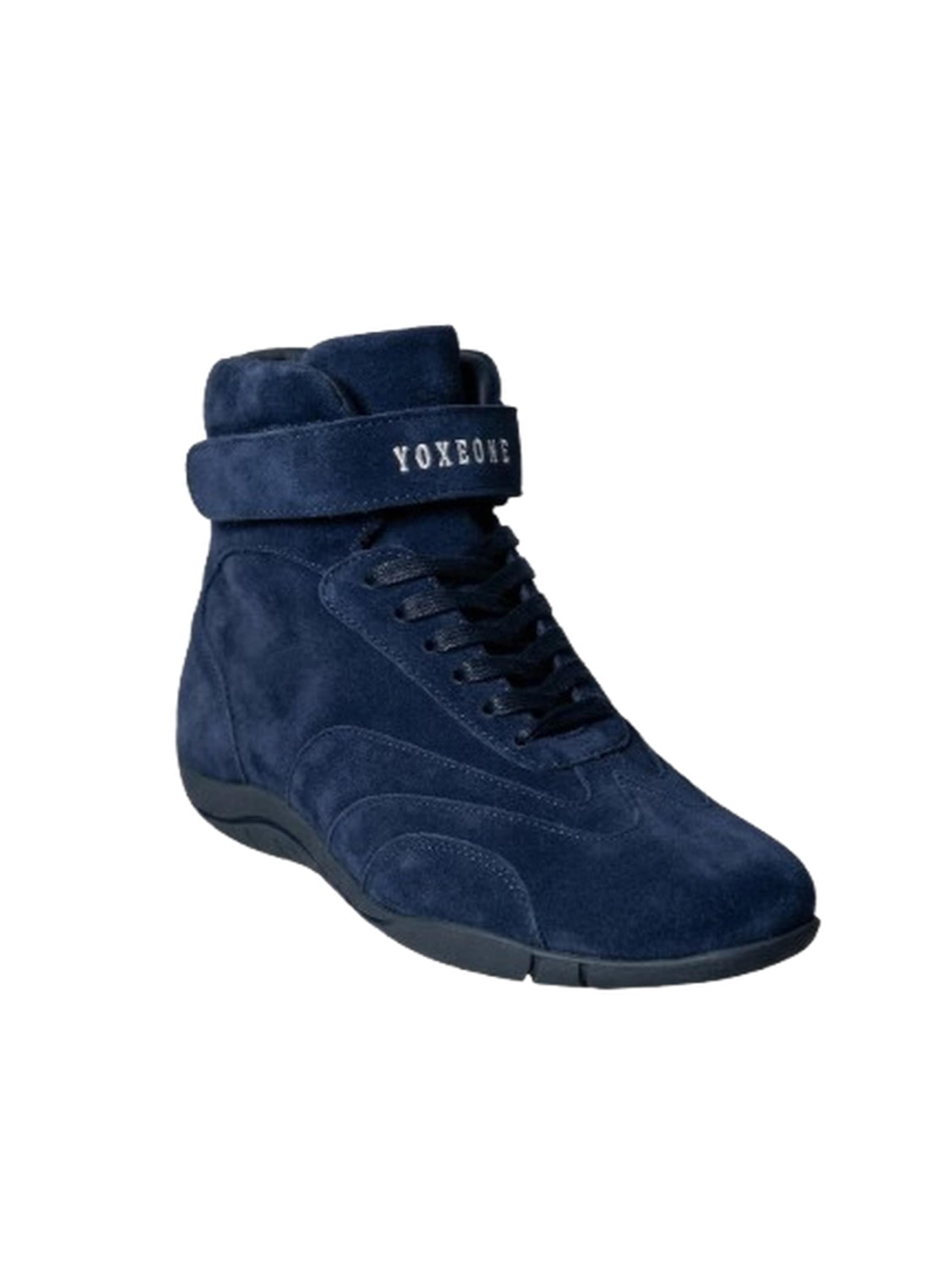 Yoxeone - Zapatillas deportivas altas 'Pat' en azul: frente