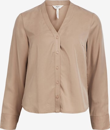 OBJECT Blouse 'TILDA' in Bruin: voorkant