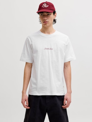 JACK & JONES Shirt in Wit: voorkant