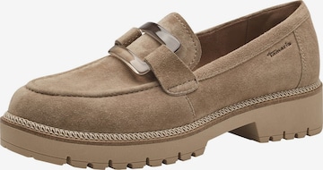 Chaussure basse Tamaris en beige : devant