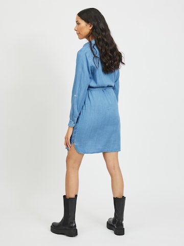 VILA Shirt Dress 'Bista' in Blue