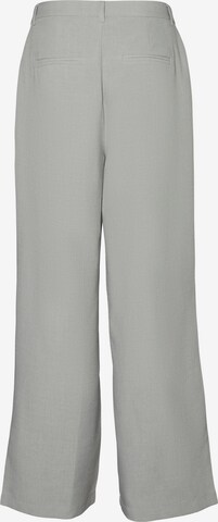 VERO MODA Wide Leg Hose in Grau