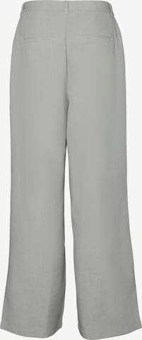 VERO MODA Wide Leg Hose in Grau