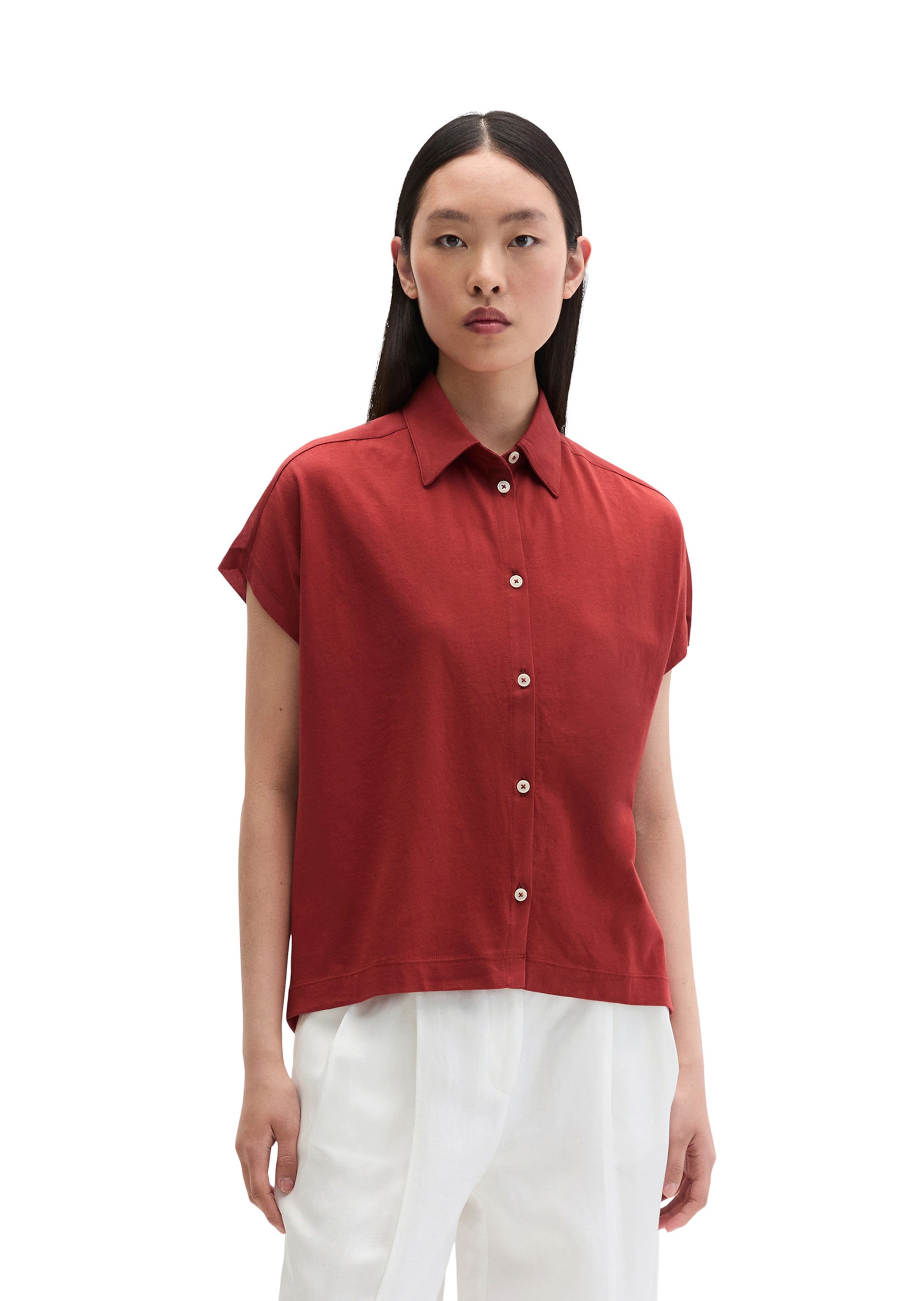 Marc O'Polo Bluse in Rot: Vorderseite