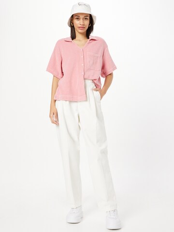 BeckSöndergaard Bluse 'Charlee Terry' in Pink