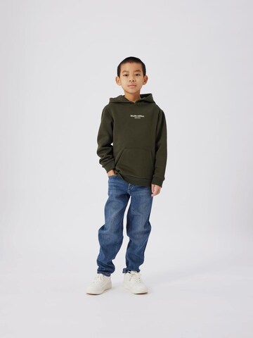NAME IT Sweatshirt 'NKMBrody' i grön