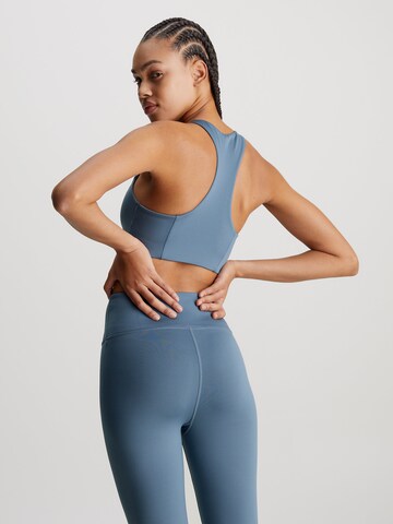 Calvin Klein Sport Medium support Sport bh 'Medium Impact' in Blauw