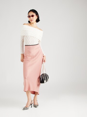 TOPSHOP Skirt in Pink