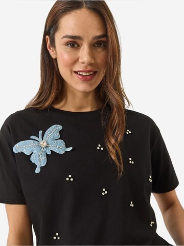 Maglietta di Bianco Lucci in nero