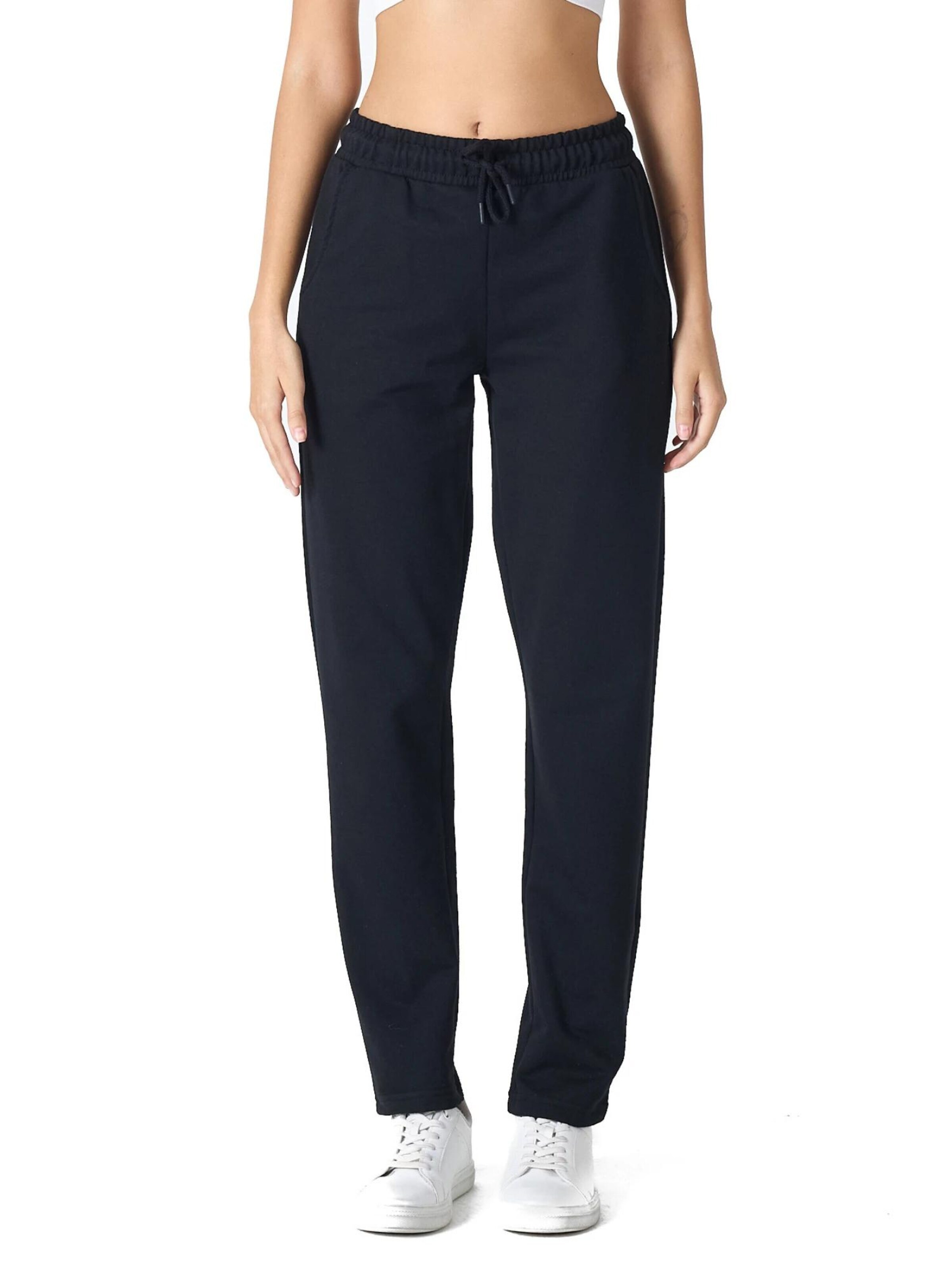 comeor Regular Workout Pants 'Jogginghose Damen' in Black
