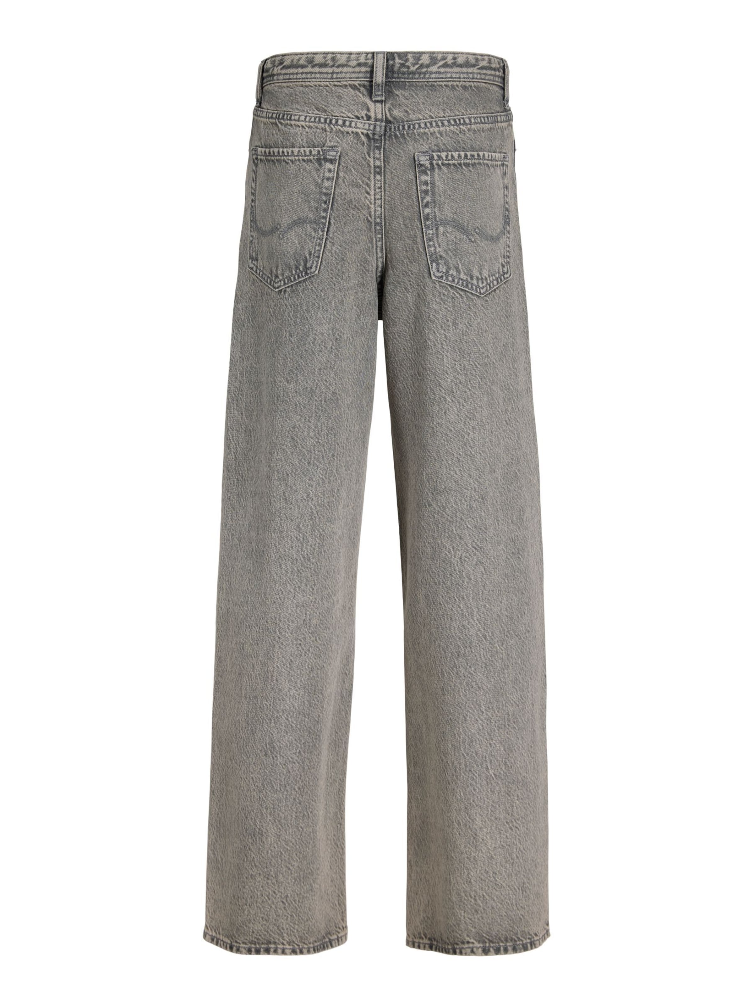 pilka Jack & Jones Junior Plačios klešnės Džinsai 'JJIDAVE JJORIGINAL'