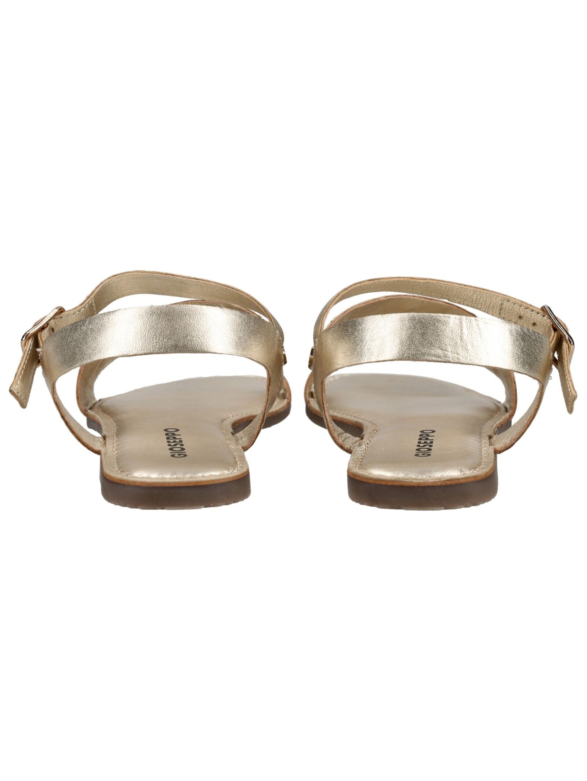 GIOSEPPO Strap sandal in Gold
