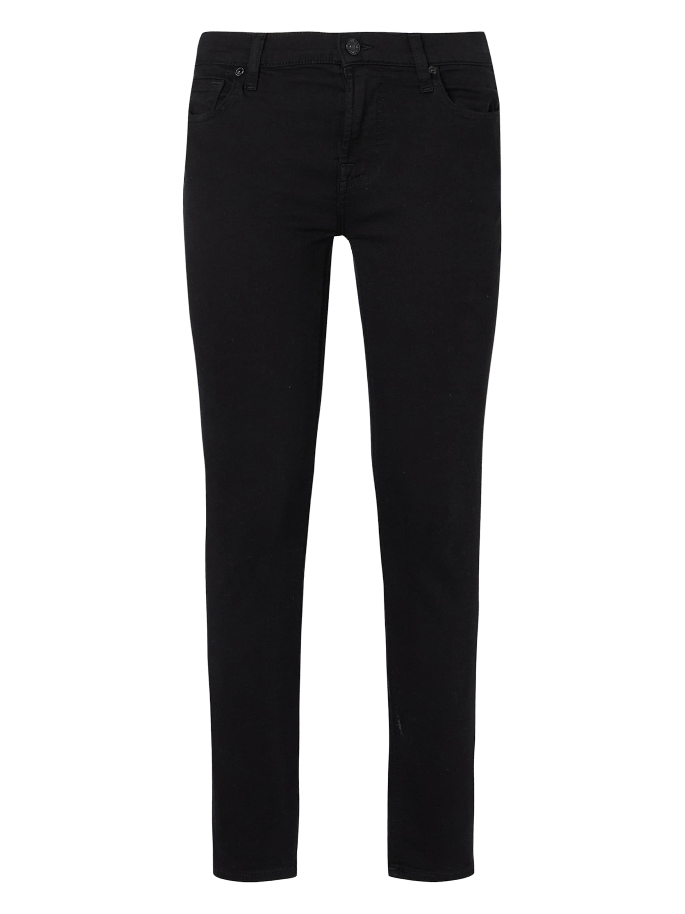 7 for all mankind Skinny Fit Дънки в черно: отпред
