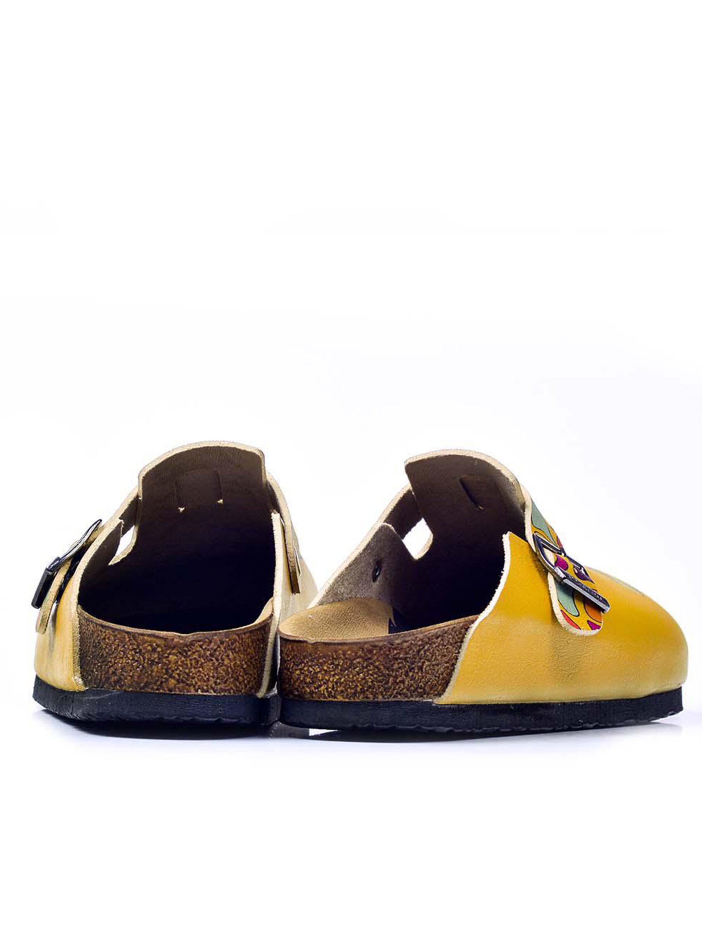 Goby Clogs 'Calceo' in Yellow