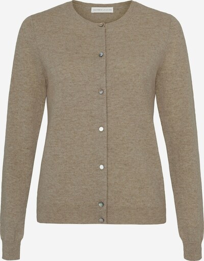 Cashmere Stories Strickjacke in sand, Produktansicht