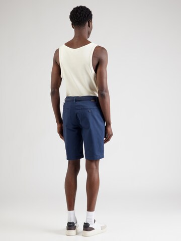 INDICODE JEANS Слим Брюки-чинос 'Book' в Синий