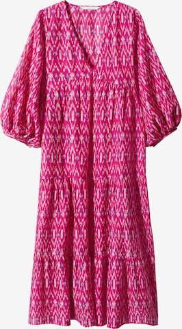 MANGO Šaty 'Blush' - ružová: predná strana