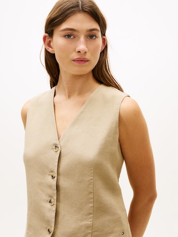 Gilet de costume 'ESS' TOMMY HILFIGER en beige