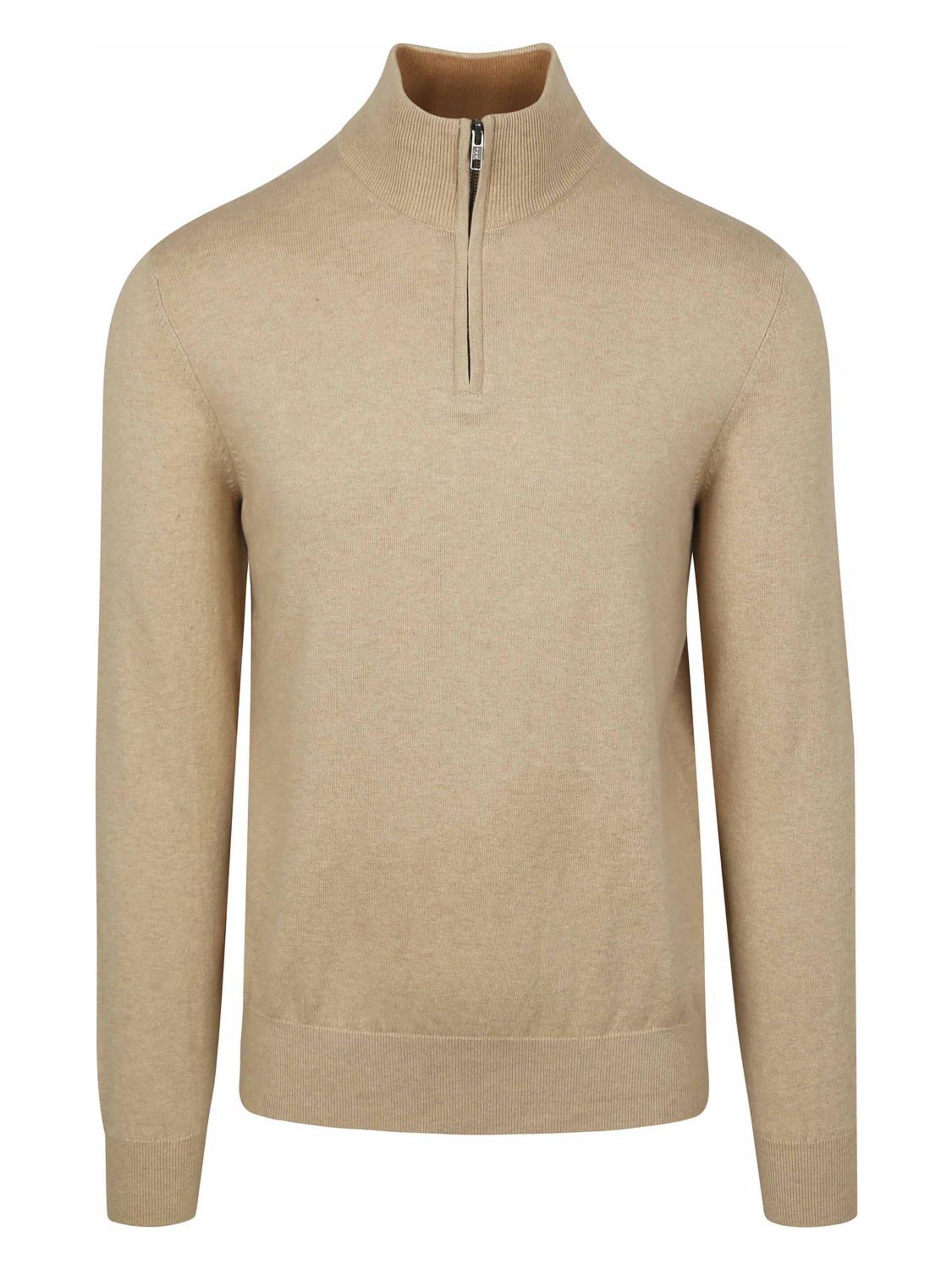 Steppin' out Trui in Beige: voorkant