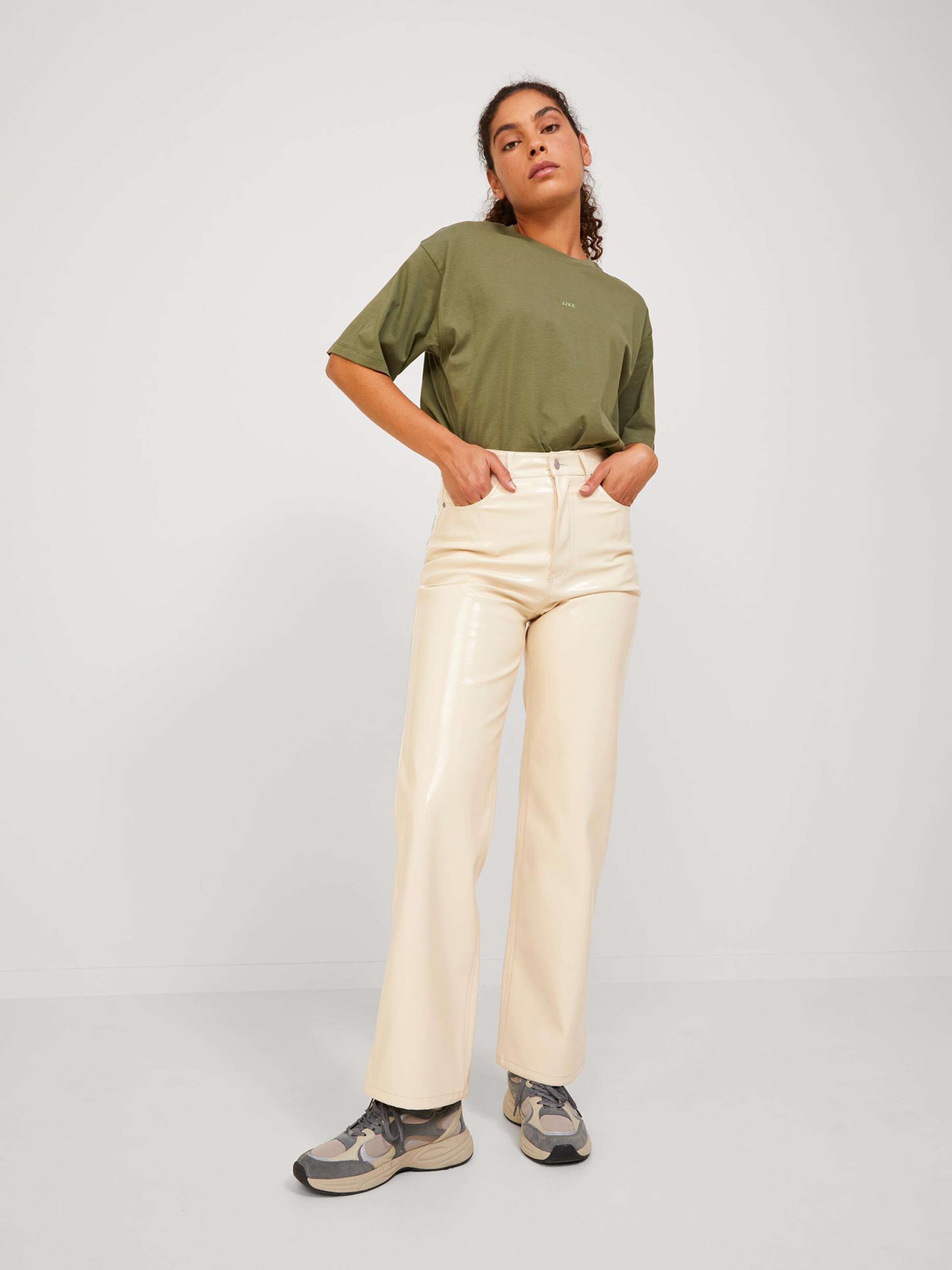 JJXX Regular Pants 'Kenya' in Beige | ABOUT YOU