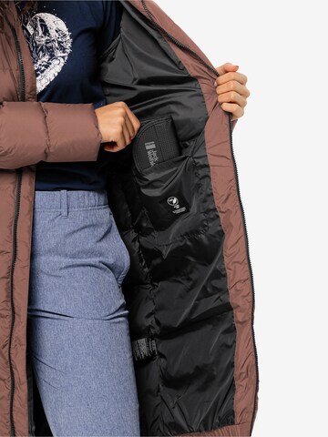 JACK WOLFSKIN Outdoormantel 'FROZEN PALACE' in Bruin