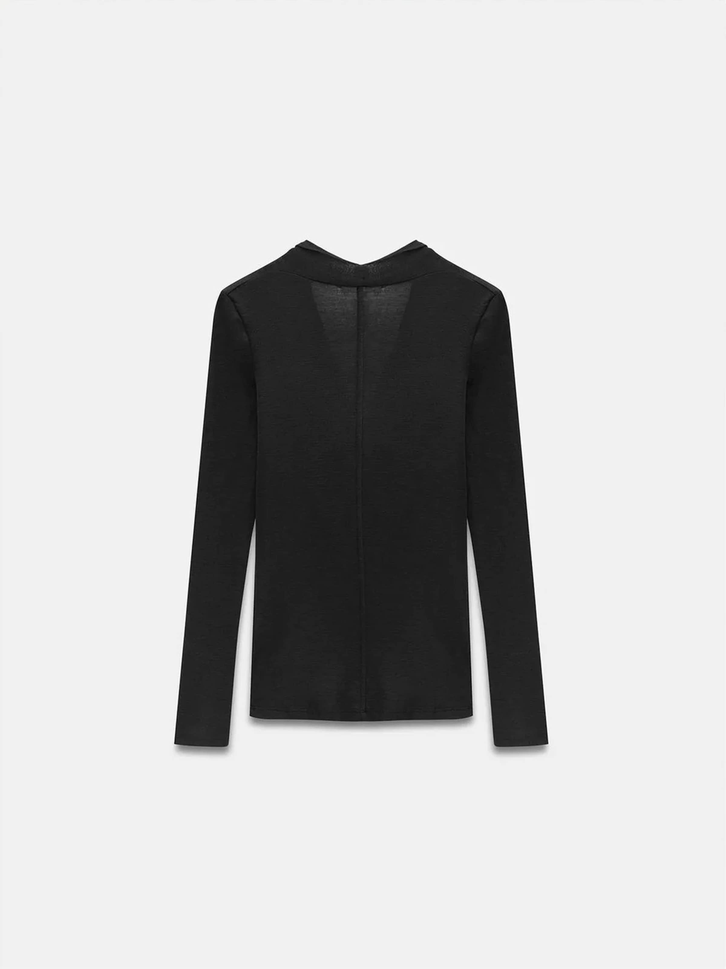 Dilvin Blusen in Schwarz