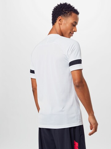 T-Shirt fonctionnel 'Academy 21' NIKE en blanc