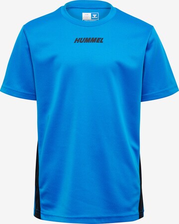 Hummel Functioneel shirt 'Multi Pl' in Blauw: voorkant