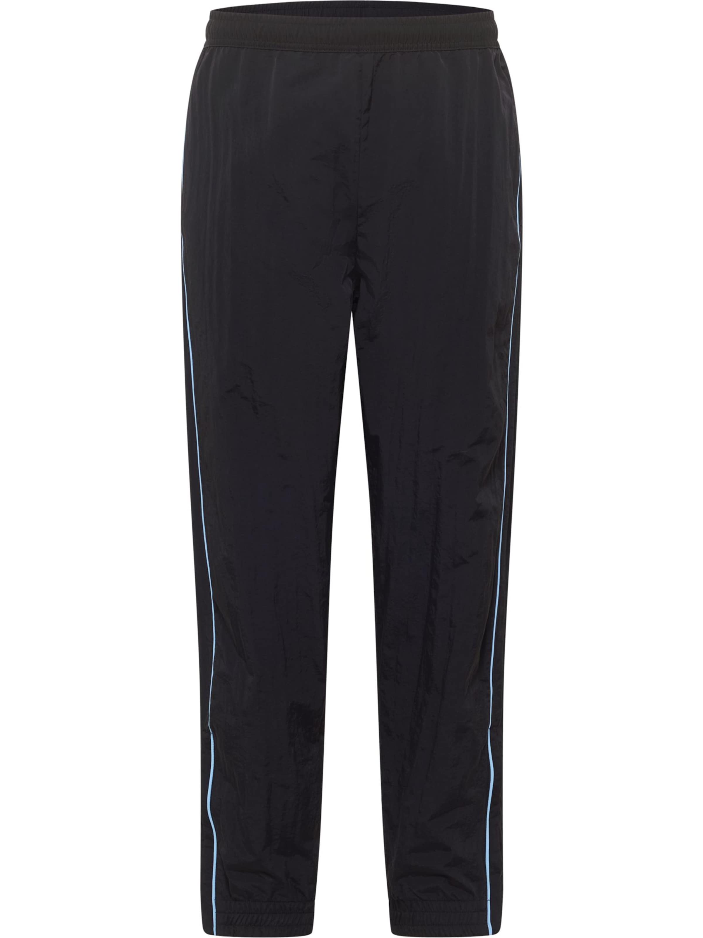 Pantalon 'Flader' Carlo Colucci en noir : devant
