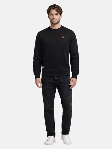 U.S. POLO ASSN. Sweatshirt in Zwart