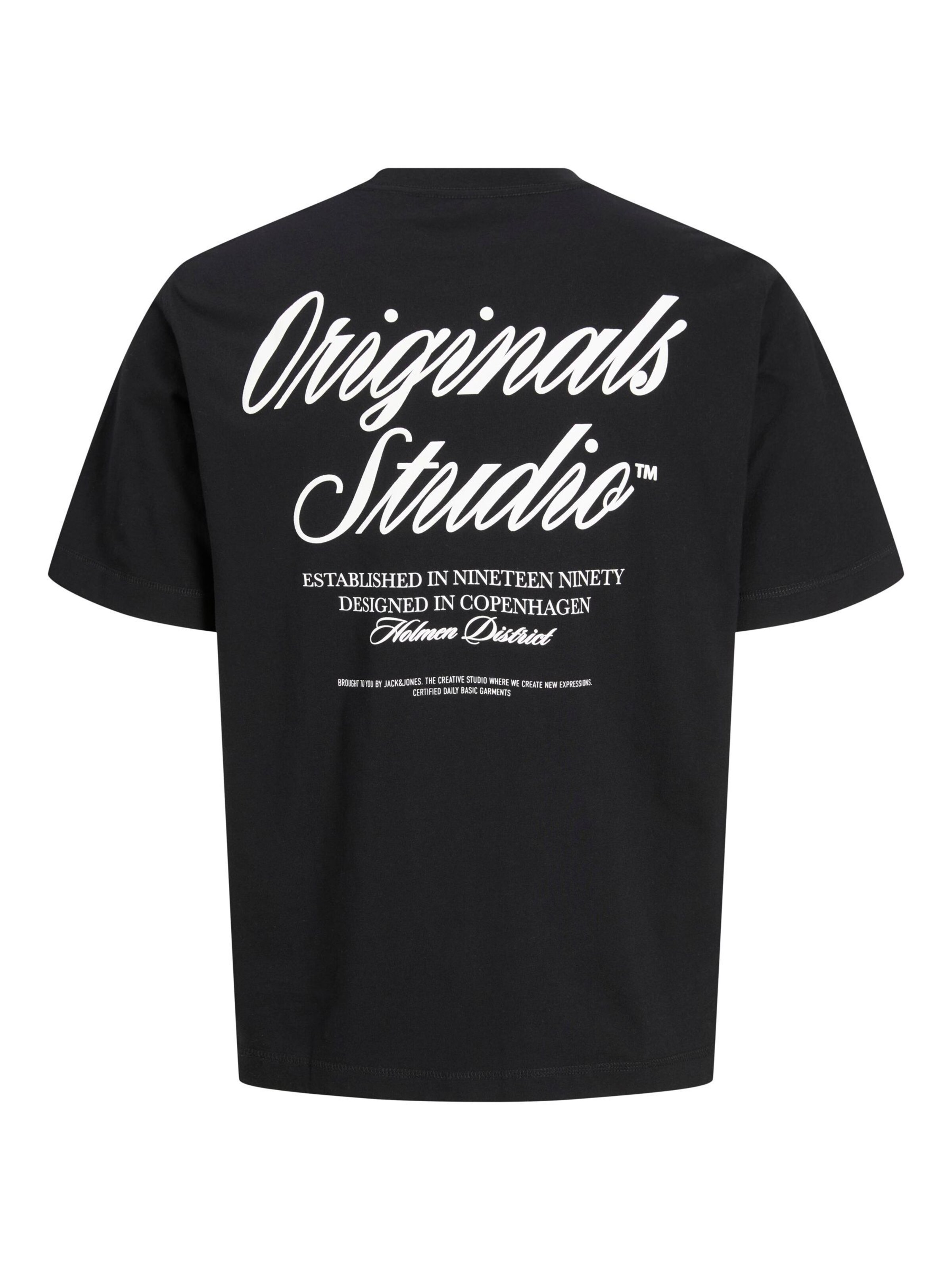 Jack & Jones Plus Shirt in Black