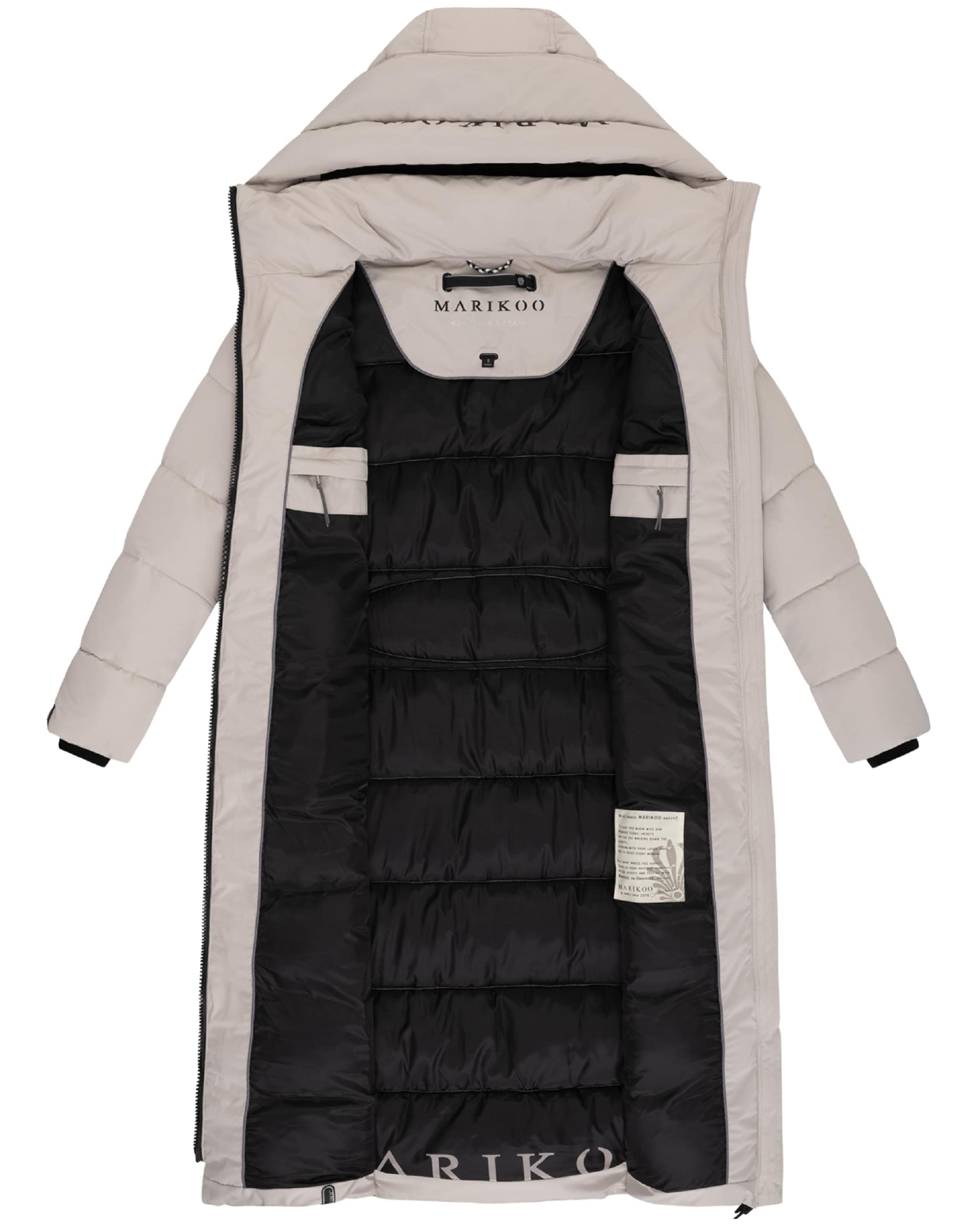 bēšs MARIKOO Ziemas mētelis 'Nadeshikoo XVI'