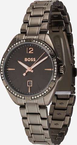 BOSS Black Analógové hodinky - Sivá: predná strana