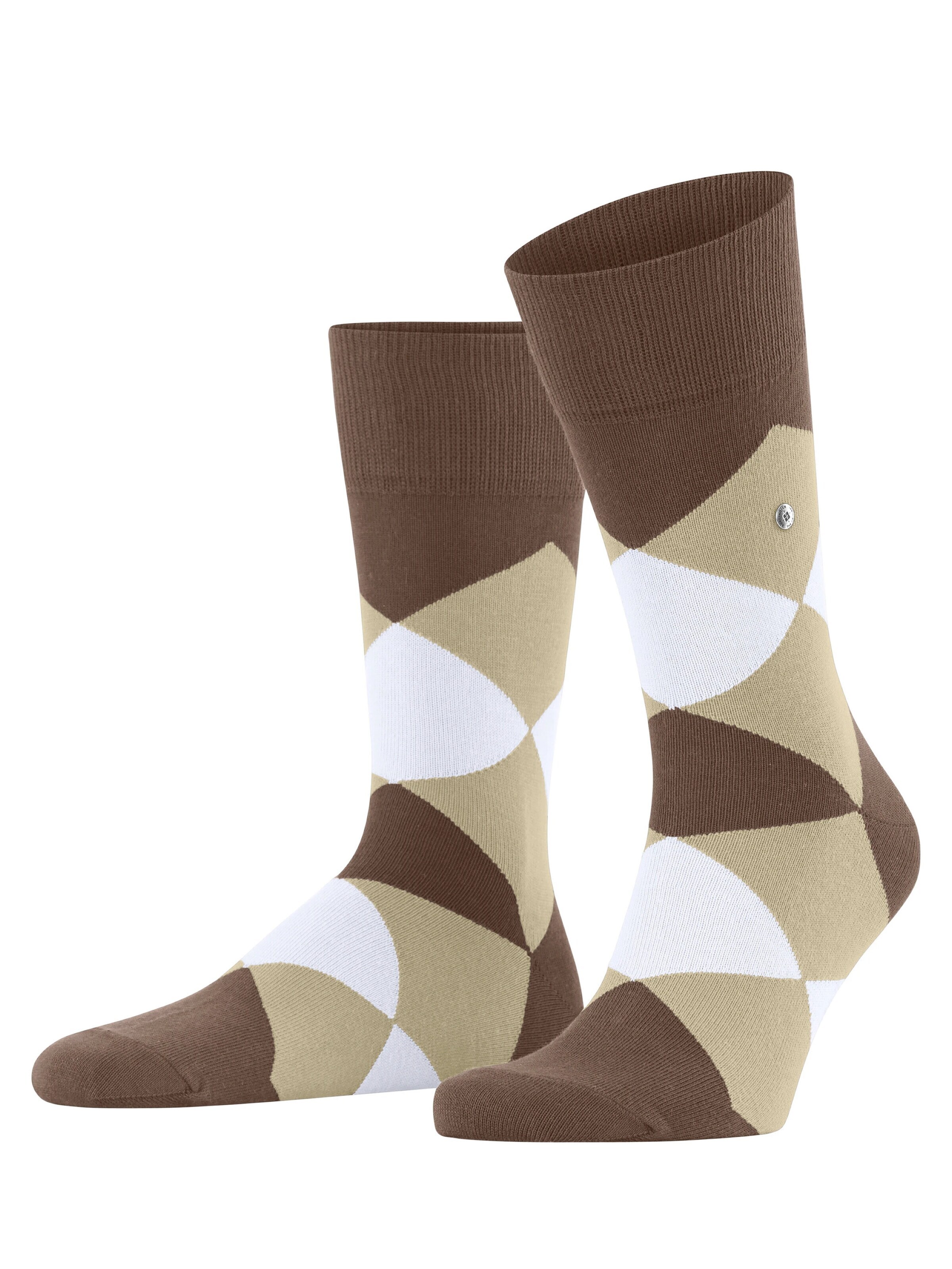 BURLINGTON Socks 'Clyde' in Brown: front