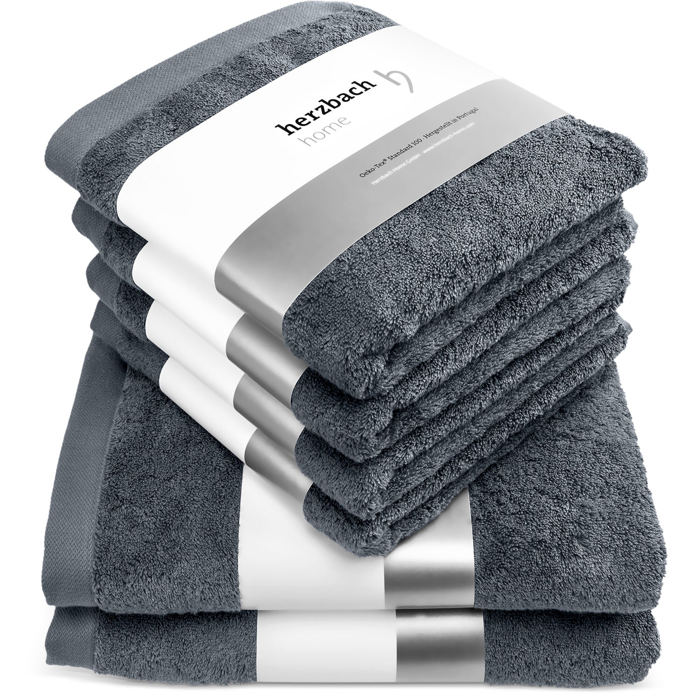 Herzbach home Set in Grey: front