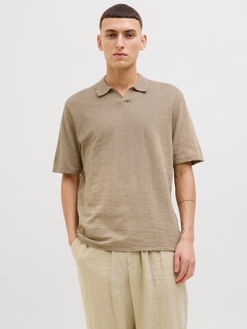 Maglietta 'JJKANE' di JACK & JONES in beige: frontale