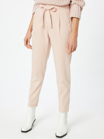 Effilé Pantalon à pince ESPRIT en beige : devant