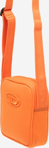 DIESEL Crossbody bag in Orange: front