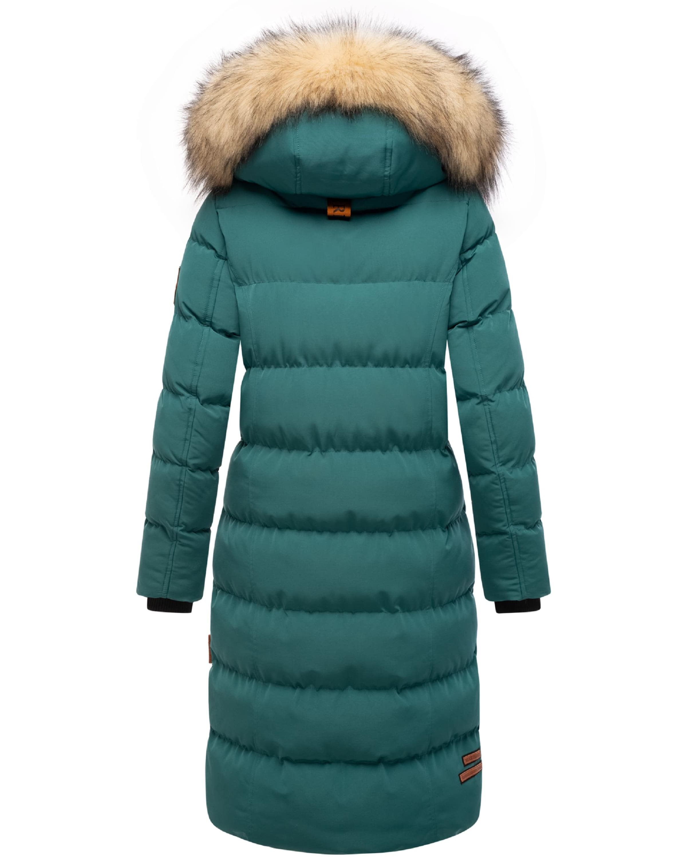 MARIKOO Зимнее пальто 'Schneesternchen' в Зеленый