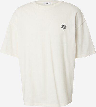 ABOUT YOU x Kevin Trapp T-Shirt 'Quentin' en noir / blanc cassé, Vue avec produit