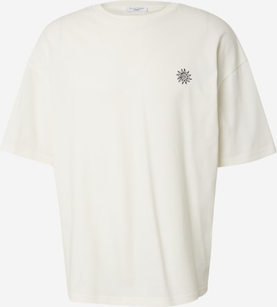 ABOUT YOU x Kevin Trapp T-Shirt 'Quentin' en noir / blanc cassé, Vue avec produit