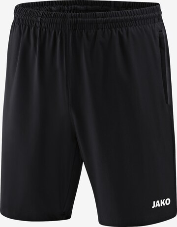 JAKO Loose fit Workout Pants in Black: front