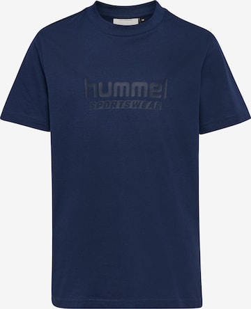 Hummel Shirt 'S/S' in Blue: front