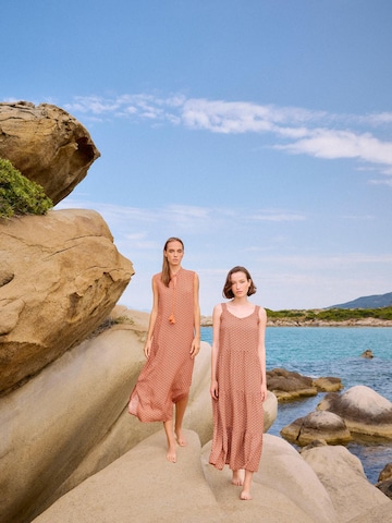 Pink Label Sommerkleid‌‌‌‌‌‌‌‌‌‌ in Braun