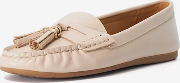 Dune LONDON Mocassins in Roze: voorkant