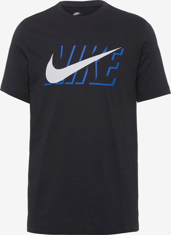 Tricou de la Nike Sportswear pe negru: față