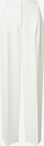 s.Oliver BLACK LABEL - Pierna ancha Pantalón plisado en beige: frente