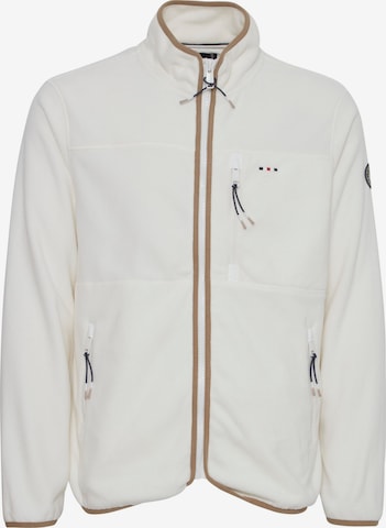 FQ1924 - Casaco de velo 'HARRY' em branco: frente