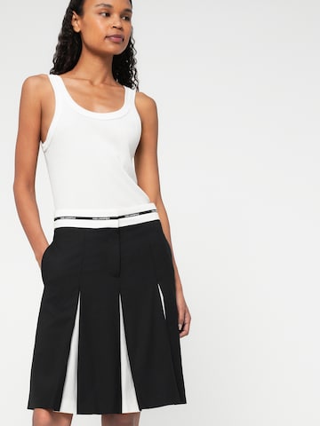 Karl Lagerfeld Spódnica w kolorze czarny