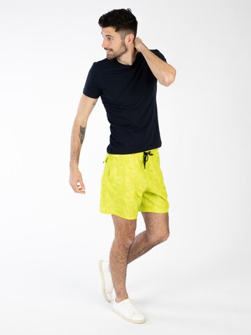 Spyder Swimming Trunks in Yellow
